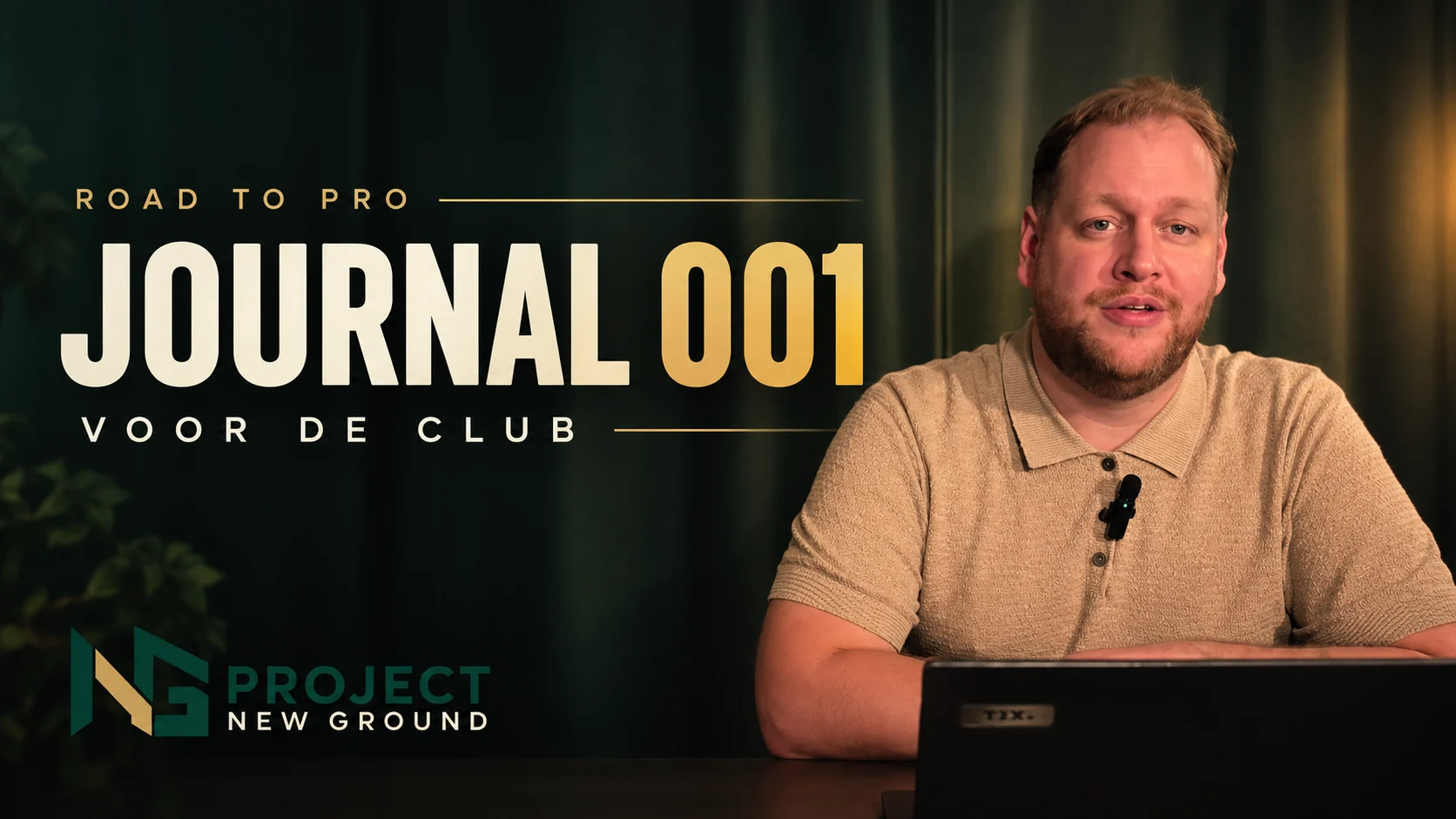Thumbnail van Journal 001 met initiatiefnemer Jerremy Visser